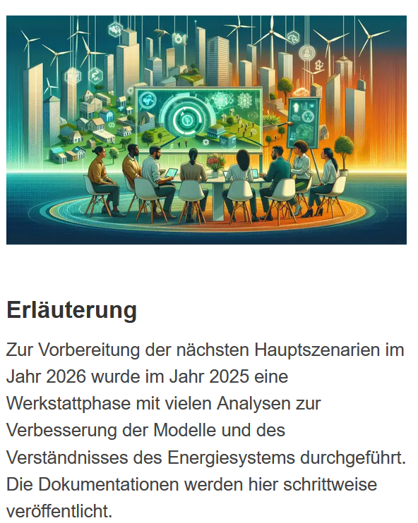 Werkstattphase der Langfristszenarien 4