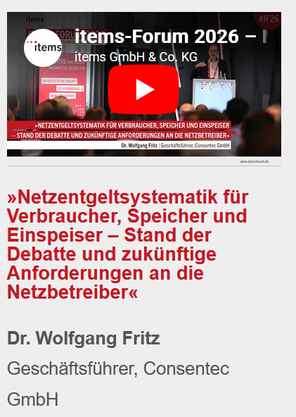 Netzentgeltsystematik für Verbraucher, Speicher und Einspeiser – Stand der Debatte und zukünftige Anforderungen an die Netzbetreiber